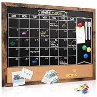 Algopix Similar Product 5 - Board2by Monthly Chalkboard Calendar 
