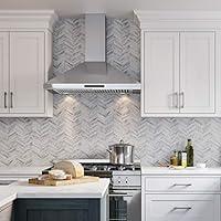 Algopix Similar Product 19 - CAVALIERE Range Hood 30 Inch Wall