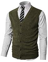 Algopix Similar Product 8 - H2H Men Fashion Pure Color Button Down