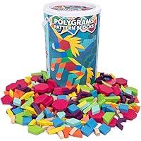 Algopix Similar Product 14 - Polygrams Pattern Blocks  250 Wooden