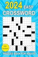 Algopix Similar Product 14 - 2024 Easy Crossword Puzzles Book For