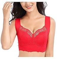 Algopix Similar Product 16 - BraFullFigure Seamless Lace CutOut