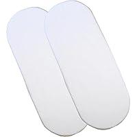 Algopix Similar Product 15 - BabyPrem 2 Moses Basket Sheets Fitted