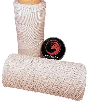 Best Deal for Ravenox Cotton Macrame Cord, Made in the USA, 100% Cotton