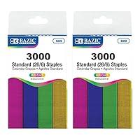 Algopix Similar Product 14 - BAZIC Staples Standard 266 Metallic