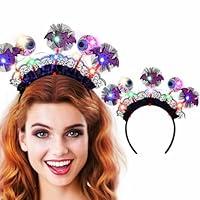 Algopix Similar Product 9 - Metisee Light Up Halloween Headbands