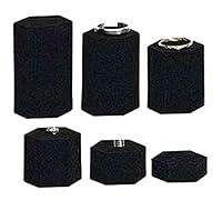 Algopix Similar Product 9 - SSWBasics Black Velvet Jewelry Display
