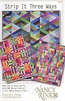Algopix Similar Product 12 - Strip it Three Ways Quilt Patterns from