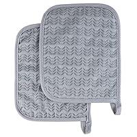 Algopix Similar Product 7 - Pot Holder Set With Silicone Grip