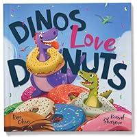 Algopix Similar Product 10 - Dinos Love Donuts