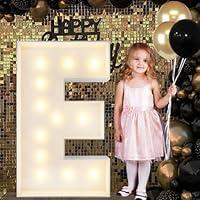 Algopix Similar Product 3 - 4FT Marquee Light Up Letters E Big