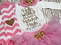 Algopix Similar Product 7 - Take Home Outfit Baby Girl Outfit