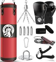 Algopix Similar Product 12 - Vkahaak 4ft Punching Bag for Adults