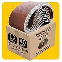 Algopix Similar Product 15 - 3 x 18 single grit sander belts