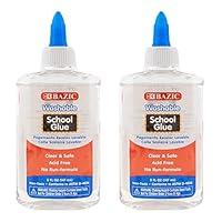 Algopix Similar Product 19 - BAZIC Washable Clear School Glue 5 Oz