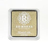 Algopix Similar Product 8 - Re:Marks Pigment Ink Pad (Gold Metallic)