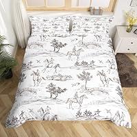 Algopix Similar Product 2 - Western Cowboy Duvet Cover Set King