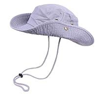 Algopix Similar Product 7 - Bucket Hat Hiking Fishing Wide Brim UV