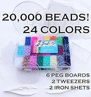 Algopix Similar Product 8 - 25mm Mini Beads 20000 24 Colors 6