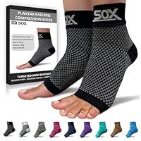Algopix Similar Product 11 - SB SOX Plantar Fasciitis Relief Socks 