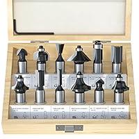 Algopix Similar Product 14 - FivePears Tungsten Carbide Router Bits