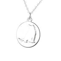 Algopix Similar Product 20 - Mochi  Jolie Silver Pendant Necklace