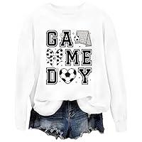 Algopix Similar Product 6 - Game Day Soccer Sweatshirt Soccer