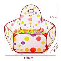 Algopix Similar Product 4 - Aeroway Kids Red Ball Pit Playpen
