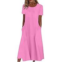 Algopix Similar Product 14 - OIOLOYJM Cotton Maxi Dresses for Women