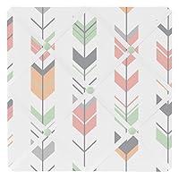Algopix Similar Product 3 - Sweet Jojo Designs Grey Coral and Mint