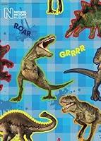 Algopix Similar Product 16 - Dinosaur Gift Wrap Natural History