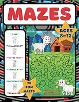 Algopix Similar Product 7 - Maze Books for Kids Challenging Mazes