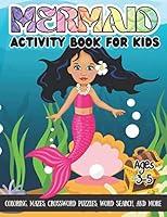 Algopix Similar Product 20 - Mermaid Activity Book For Kids Ages