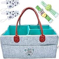 Algopix Similar Product 20 - HugnHugs Baby Diaper Caddy Organizer