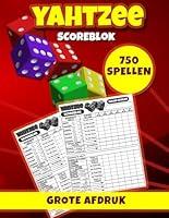 Algopix Similar Product 14 - Yahtzee ScoreBlok 750 Spellen Grote