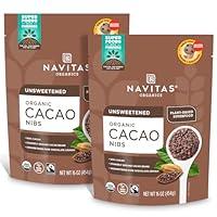 Algopix Similar Product 11 - Navitas Organics Cacao Nibs 16oz bag