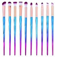 Algopix Similar Product 16 - 10Pcs Eye Shadow Brush Set Unicorn Eye
