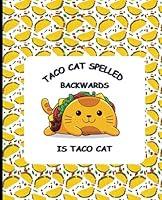 Algopix Similar Product 11 - Composition Notebook Taco Cat  Taco