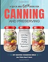 Algopix Similar Product 13 - Canning and Preserving Cookbook for
