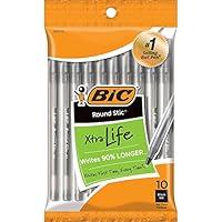 Algopix Similar Product 16 - BIC Round Stic Xtra Life Ballpoint Pen