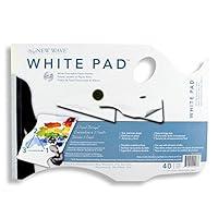 Algopix Similar Product 2 - New Wave White Pad  Hand Held Paper