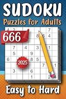 Algopix Similar Product 20 - Sudoku Puzzle Book for Adults Easy To