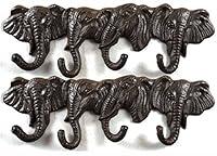 Algopix Similar Product 11 - Iron Elephant Key Rack by Upper Deck