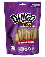 Algopix Similar Product 9 - Dingo Twist Sticks with Peanut Butter