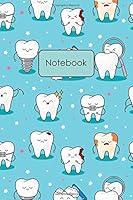 Algopix Similar Product 9 - Notebook Cute Cartoon Teeth Pattern
