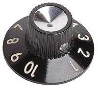 Algopix Similar Product 10 - Knob - Black 1-10, Skirted, Set Screw