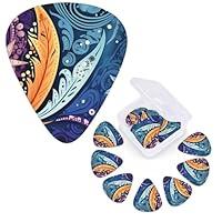 Algopix Similar Product 11 - Guitar Picks with Storage Box 12 Pack