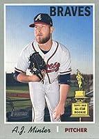 Algopix Similar Product 13 - 2019 Topps Heritage 232 AJ Minter