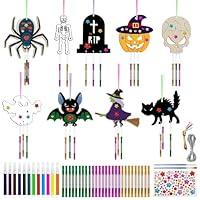 Algopix Similar Product 8 - Syphotmm 9 Pack Halloween Wind Chime