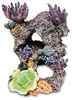 Algopix Similar Product 6 - Polyresin Colorful Coral Aquarium